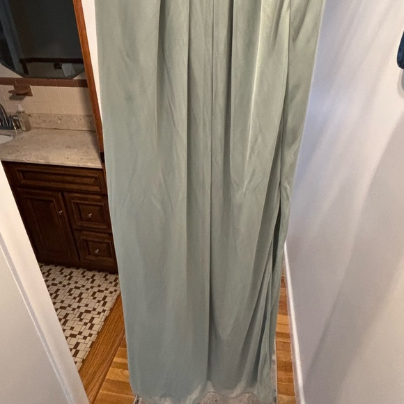 Azazie Annabelle maternity bridesmaid dress/evening gown in color Agave size A2 - Picture 5 of 6